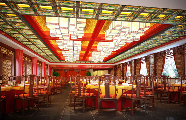 卓越超群 新中式酒店設計欣賞----[四合茗苑](圖文)