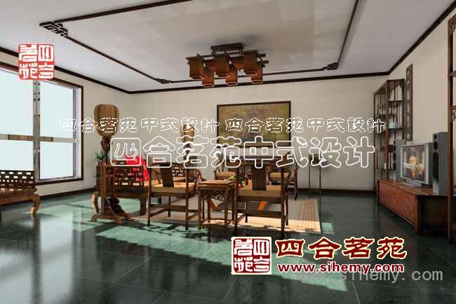 中式裝修簡約風(fēng)格--高女士家庭住宅中式設(shè)計(jì)方案