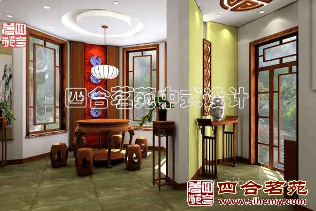 紫廬中式別墅中式裝修設計-品味中式生活