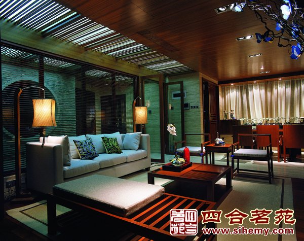 中西結合樣板間設計案例