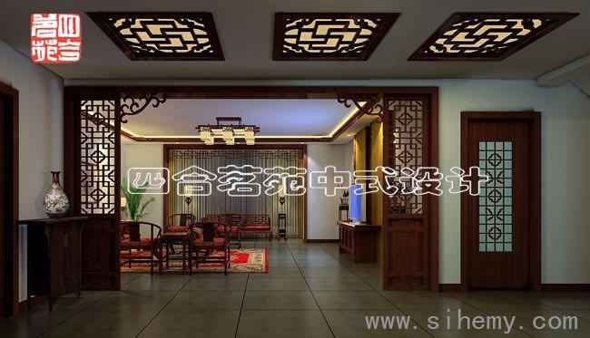 新古典中式裝修設(shè)計(jì)展示-上海張先生住宅方案