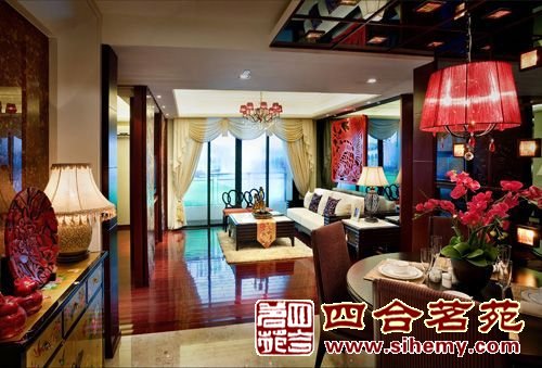 締造香艷的中式風(fēng)格家