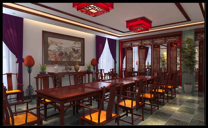 中式私人會所上海嘉園茶.紅酒中式私人會所之二