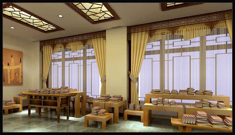 甘肅蘭州黃河書屋效果圖二