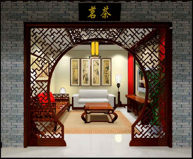 中式展廳-北京鶴年堂大藥店設(shè)計展示