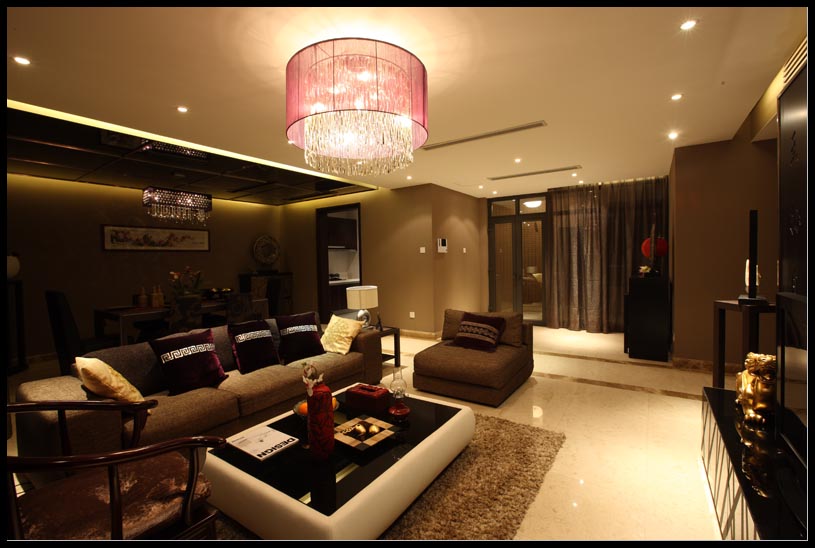 中式別墅樣板間高端霸氣的T型別墅樣板房來襲！----[四合茗苑](圖文)