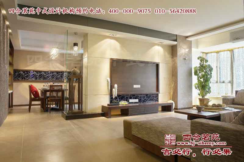 東方玫瑰花園中式別墅設計樣品房實景照片