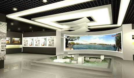 中式展廳設(shè)計(jì)分隔方式