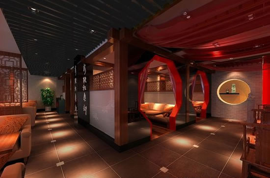 中式茶樓裝修幾種經典的裝修類型介紹