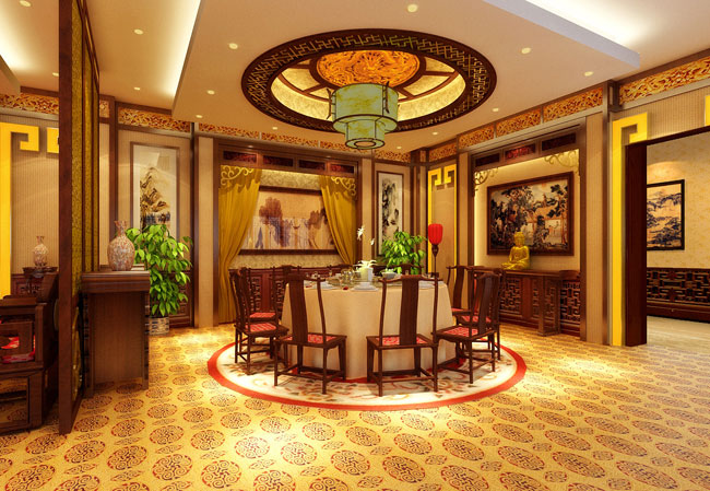 彰顯個性 中式酒店設計空間的巧妙圍合----[四合茗苑](圖文)