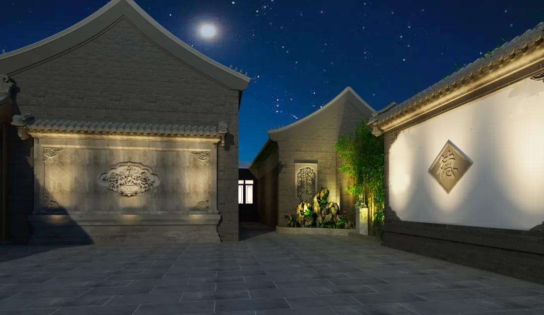 北京興華胡同會所，總面積550㎡的