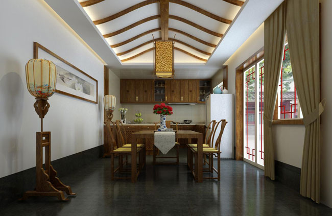 歸隱田園 寧波新中式山居四合院設(shè)計(jì)經(jīng)典空間的藝術(shù)表現(xiàn)----[四合茗苑](圖文)