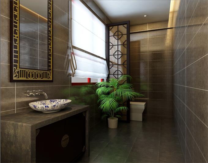 會(huì)所公共衛(wèi)生間簡(jiǎn)中式設(shè)計(jì)