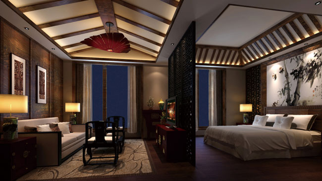 精心設計會所彰顯中式特色----[四合茗苑](圖文)