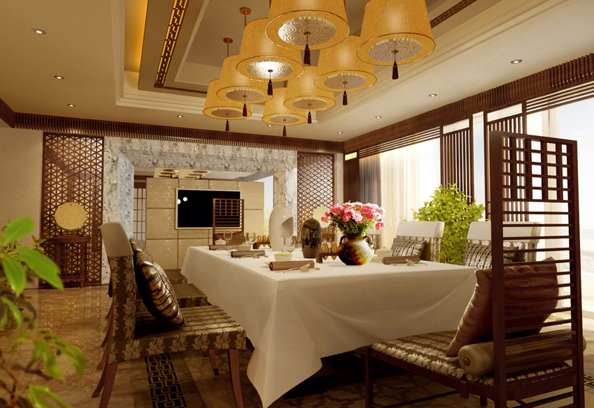 富有古韻 酒店中式設計空間藝術表現----[四合茗苑](圖文)