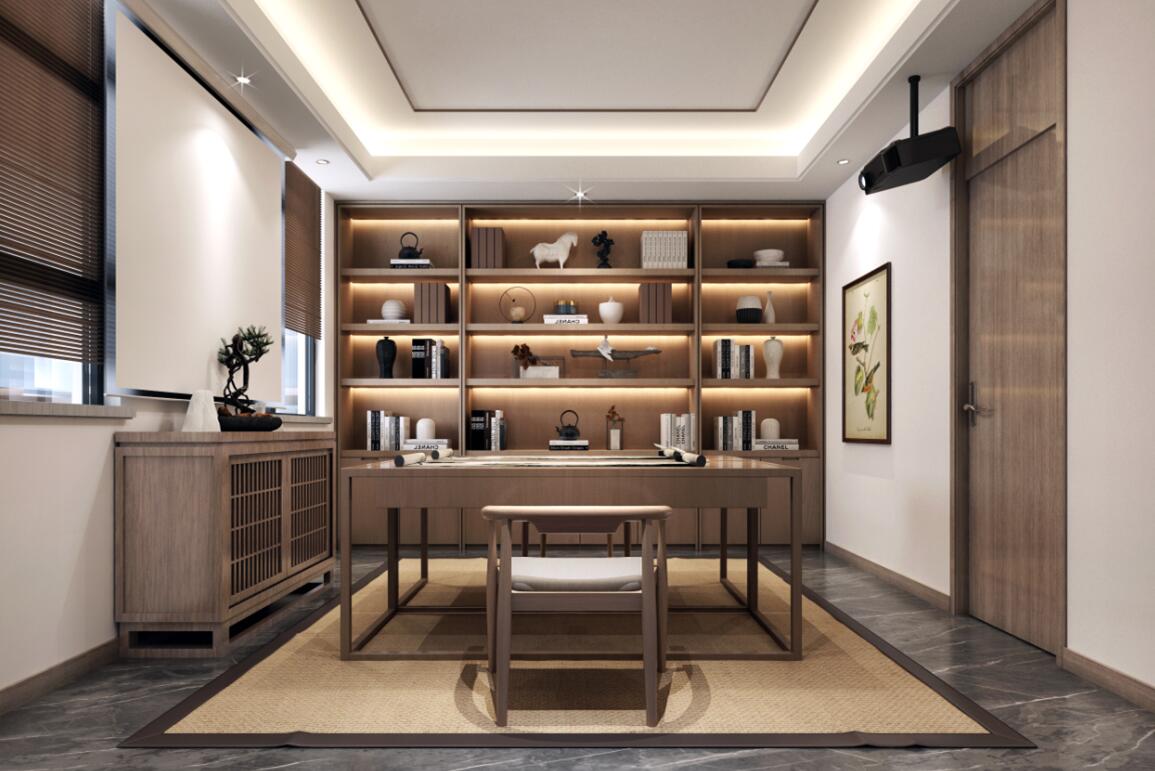 新中式設(shè)計特點有哪些呢？----[四合茗苑](圖文)