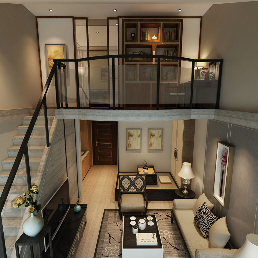 樂活天地 新中式設計溫泉樣板間[四合茗苑](圖文)