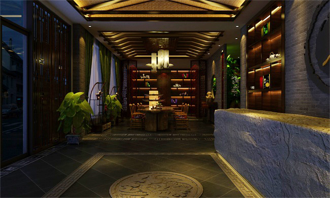 如同夢(mèng)境般的茶樓展示區(qū)設(shè)計(jì)