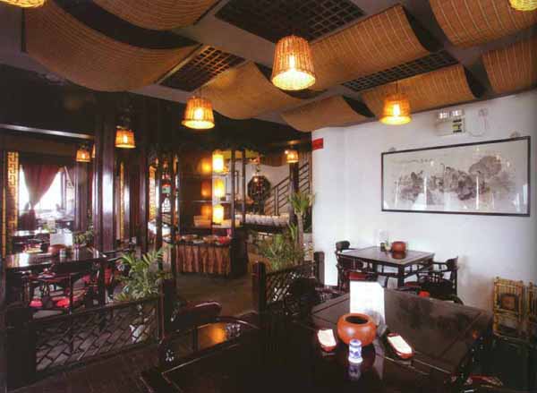 淺析具有蘇作家具特色的茶樓大廳裝修在中式茶樓中的應用----[四合茗苑](圖文)