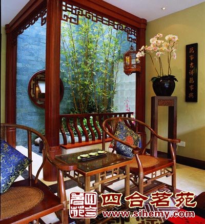 中式裝修窗外噪聲大 如何求清靜？