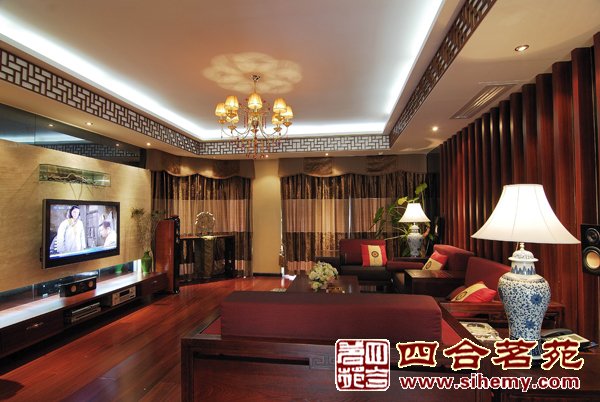 現代中式樣板間案例欣賞