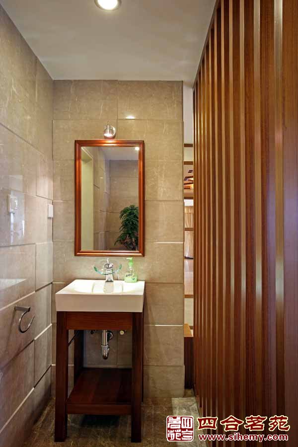 陽光海岸現代中式別墅樣板間展示，中式別墅樣板間案例